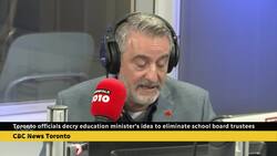 Ontario's plan to eliminate school board trustees sparks criticism News Clip