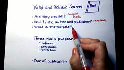 Valid and Reliable Sources Instructional Video