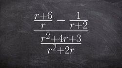 Dividing two rational expressions by multiplying by the LCM Instructional Video