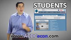 NEW website- ACDCecon.com Instructional Video