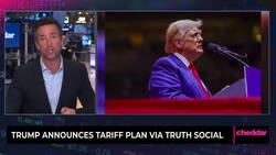 Trump Announces Tariff Plan Via Truth Social News Clip