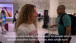 British-Lebanese family reunited after fleeing Beirut News Clip