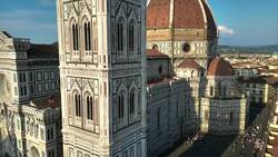 Florence's Spectacular Duomo: A Drone's Eye View Stock Footage