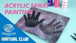 Acrylic Spray Paint Project For International Friendship Day Instructional Video