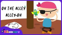 The Big Ship Sails on the Alley Alley Oh | Songs for Kids | The Kiboomers | Kids Music Instructional Video