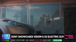 Sony Unveils New Electric SUV Concept at CES 2022 News Clip