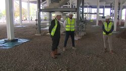 Boris Johnson touring the new vaccines Manufacturing and Innovation Centre News Clip