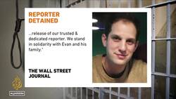 Russia arrests Wall Street Journal reporter on espionage charges News Clip