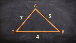Applying herons formula to find the area of a triangle Instructional Video