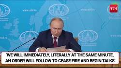 Putin's Mega Offer To Ukraine & Zelensky; 'Will End War, Remove Troops If...' | Russia's 5 Demands News Clip