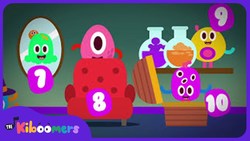 10 Scary Monsters | Halloween Songs | Spooky Songs for kids | Little Monsters | The Kiboomers Instructional Video