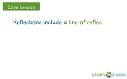 Understanding Reflections in Geometry Instructional Video