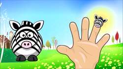 Animals Finger Family Song - Wild Animals Finger Family Song Instructional Video