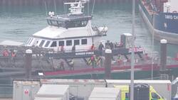 More migrants brought to Dover shore following overnight Channel crossing News Clip