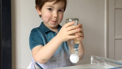 Science Experiment: Anti-Gravity Ping Pong Ball Instructional Video