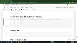 Recommender Systems Complete Course Beginner to Advanced - Project 2: Movie Recommendation System Using Collaborative Filtering: Create Collaborative Filter Instructional Video