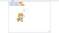 Random Math Test Generator in Scratch Instructional Video
