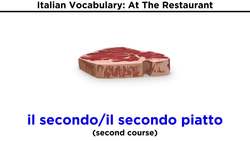 Italian Vocabulary: At the Restaurant Instructional Video