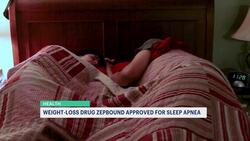 Weight loss drug Zepbound approved to treat sleep apnea News Clip