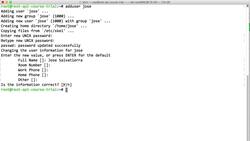 REST APIs with Flask and Python - Creating a UNIX User in Ubuntu 16.04 Instructional Video