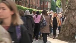 Public Vigil for Queen Elizabeth II News Clip