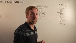 Order of Operations HARD Example 1 - ALGEBRA I Instructional Video