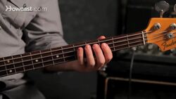How to Play a G Sharp / A Flat Major Triad on Bass Guitar Instructional Video