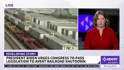 President Biden Calls On Congress To Prevent Potential Rail Strike News Clip