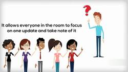 Agile Project Management - The Sprint: How to Run the Daily Scrum Instructional Video