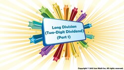 Long Division (Two-Digit Dividend) (Part 1) Instructional Video