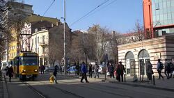 Mineral water springs in Sofia, Bulgaria Stock Footage