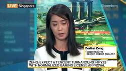 Creditsights's Zeng on Tencent Earnings News Clip