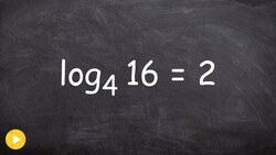 How to convert between logarithmic form and exponential Instructional Video