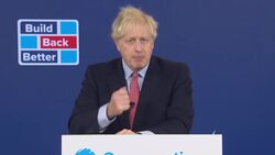 Boris Johnson Conservative Party Speech 2020 News Clip