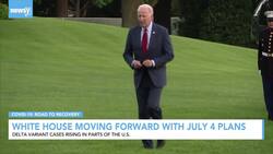 White House Moving Forward With July 4 Plans News Clip