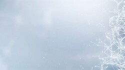 White Smooth Side Abstract Polygonal Geometrical with connected polygons plexus points, dots, lines, triangles Animation For network, Medical, Science, engineering, technology Stock Footage