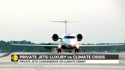 Private jet-setters ignore carbon footprint News Clip