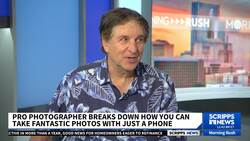 Professional photographer shares tips to take great photos with your phone News Clip