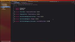 Mastering WidgetKit in SwiftUI 4, iOS 16 with Dynamic Island - Getting to Know the Widget Components Instructional Video