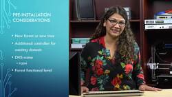 Active Directory with Windows Server 2016 - Installing AD files for a New Forest Instructional Video