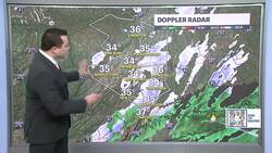 Mostly dry weather this week, windy and chilly today with feels-like temps in the 20s News Clip