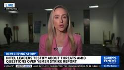 Senate Democrats challenge intel leaders on war plans exchanged in group text News Clip