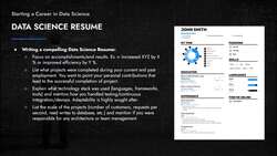 Data Science and Machine Learning with R - Creating a Data Science Resume Instructional Video