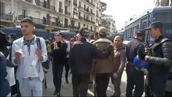 Presidential plane lands in Algeria amid ongoing anti-government protests News Clip