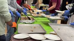 Hundreds enjoy warm meal for Boyle Street's annual Thanksgiving dinner News Clip