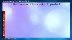 Bank Reconciliation Statements Quiz 2 Instructional Video