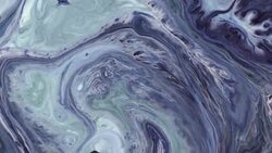 Acrylic texture with blue marbling background Stock Footage