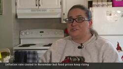 Inflation rate falls slightly but food, rent costs still climbing News Clip