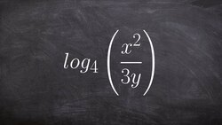 Expanding logarithmic expressions Instructional Video