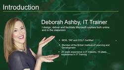 Microsoft Excel 2021365 - Beginner to Advanced - Section Introduction - 1 Instructional Video